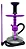 Kit Narguile Horse Completo - Roxo - Imagem 1