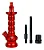 Kit Narguile Zeus Smart Completo - Vermelho - Imagem 2