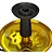 KIT NARGUILE TRITON COMPLETO  - DOURADO - Imagem 2