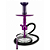 Kit Narguile Completo Kavalera - Roxo - Imagem 1