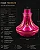 Vaso Narguile Pequeno Aladin Reforçado Rosa Pink - Imagem 2