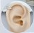 Piercing de Prata Argola Dupla Cravejada - Imagem 1