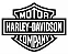 Adesivo de unhas Harley-Davidson Preto e Branco - Frete Grátis* - Imagem 2