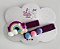 Hair Clips Nuvem Arco-Íris - Imagem 1