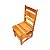 Cadeira Escada Encosto Em Flor "UMA PRONTA ENTREGA" - Imagem 3
