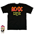 Camiseta Infantil Banda ACDC Power Up Tour 2026 Cartoon - Imagem 2