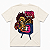 Camiseta - Chuva TV - TV Skull [Off White] - Imagem 2