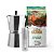 Kit 1 Cajubá Riquezas do Brasil Grãos 250g + 1 Moedor + 1 Cafeteira Italiana - Imagem 1