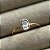 Anel de Noivado Ouro 18k Cushion - Imagem 1