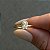 Anel de Noivado Ouro 18k Cushion - Imagem 2