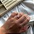 Anel de Noivado Ouro 18k Lake Como - Imagem 5