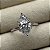 Anel de Noivado Ouro Branco 18k Oxford - Imagem 1