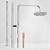 Chuveiro Externo - Redondo Inox Cromado - Imagem 6