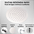 Chuveiro Externo - Redondo Inox Cromado - Imagem 8