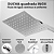Ducha Externa Quadrada - inox - Imagem 8