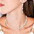 Choker Pérolas Barrocas Naturais P - Imagem 2