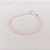 Pulseira Cristais Rosa Claro - Imagem 1