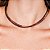 Choker Cristais Cor Roxo Ametista - Imagem 2