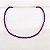 Choker Cristais Cor Roxo Ametista - Imagem 1