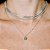 Choker Cristais Tons de Verde e Cinza - Imagem 2
