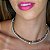 Choker de Hematitas Facetadas Gold - Imagem 3