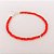 Pulseira Cristais na Cor Vermelho e Hematita - Imagem 1