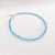 Pulseira de Cristais na Cor Azul Turquesa - Imagem 1
