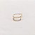 Piercing Fake Duplo Gold - Imagem 1