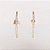 Ear Hook Line Cravejada Gold - Imagem 1
