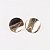 Brinco Medalha Grande Gold - Imagem 1