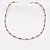 Choker de Esferas de Hematitas Douradas e Prateadas - Imagem 1