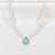 Choker de Quartzo Transparente e Jade Verde Água - Imagem 1