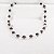 Choker de Esferas de Hematitas e Cristais Brutos - Imagem 1