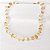 Choker de Citrino Bruto e Cristais Gold - Imagem 1