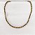 Choker de Hematitas Douradas Facetadas - Imagem 1