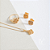 Conjunto colar e brincos Trevo - Imagem 1