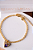 Pulseira Elo português com pingente coração - Imagem 1