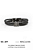 Pulseira tira em couro legítimo com entremeios - Imagem 1
