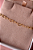 Pulseira elos corações dourados - Imagem 2