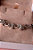 Pulseira elos com detalhe cravejado, banhada a ródio - Imagem 2