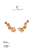 Brinco earcuff flores - Imagem 1