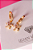 Brinco argola click flor - Imagem 1