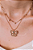 Colar com pingente de borboleta - Imagem 1