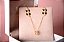 Conjunto colar e brincos elegante - Imagem 3