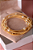 Pulseira várias voltas, banhada a ouro com pérolas - Imagem 2