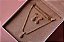 Conjunto colar e brinco gota cravejada - Imagem 2