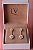 Brinco Feminino Pêndulo com Zircônia Banhado a Ouro 18K - ear jacket - Imagem 1