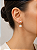Brinco Feminino Pêndulo com Zircônia Banhado a Ouro 18K - ear jacket - Imagem 2