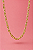 Colar Elo com Esferas Banhado a Ouro 18K – Corrente Feminina Moderna - Imagem 3