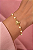 Pulseira Coração com Pérolas – Banho em Ouro 18K - Imagem 3